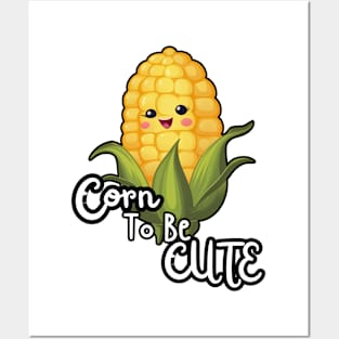 Funny Corn Cute Posters and Art